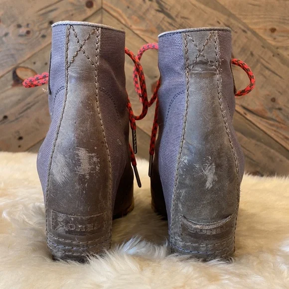 Sorel 1964 PDX Wedge Boot Lace Up 7.5 - Picture 6 of 12